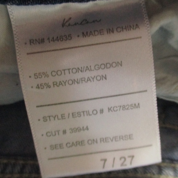 Kancan Jeans Women 27 Medium Wash Ultra High Rise 90s Boyfriend Distressed Denim - Picture 6 of 6